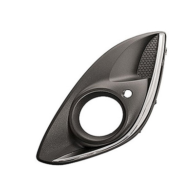 Front Bumper Grille Left Side w/ Fog Lamp Hole