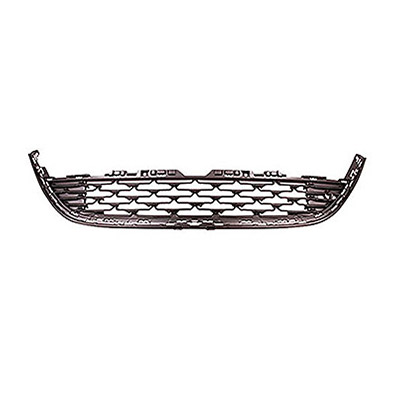 Front Bumper Center Grille - Black