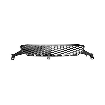Front Bumper Center Grille - Black