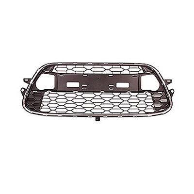 Front Bumper Center Grille - Black