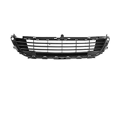 Front Bumper Center Grille - Black