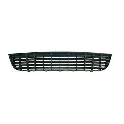 Front Bumper Center Grille - Black