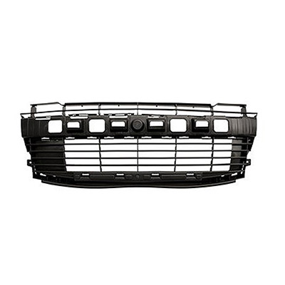 Front Bumper Center Grille - Black