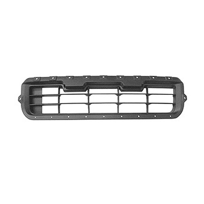 Front Bumper Center Grille - Black