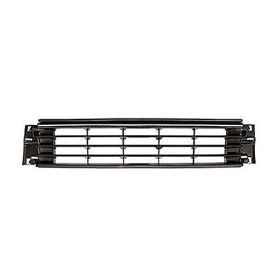 Front Bumper Center Grille - Black