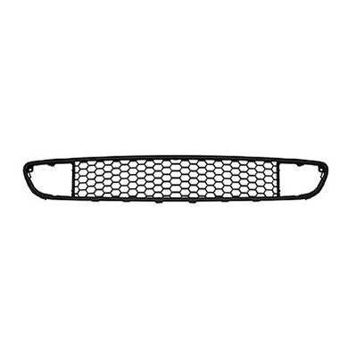 Front Bumper Center Grille - Black