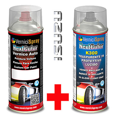 Automotive touch up kit spray ISUZU TROPPER