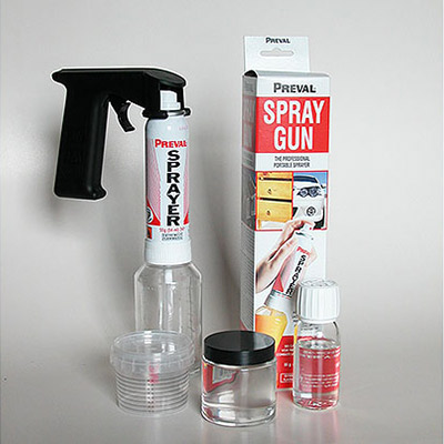 Lacquer with Spray Gun and handle - high gloss, two-component, bodywork paints