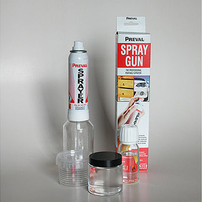 2k gloss clear coat in pot with spray painting kit