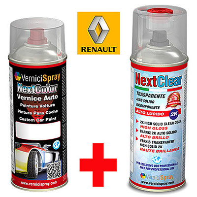 Spray cans 400 ml RENAULT