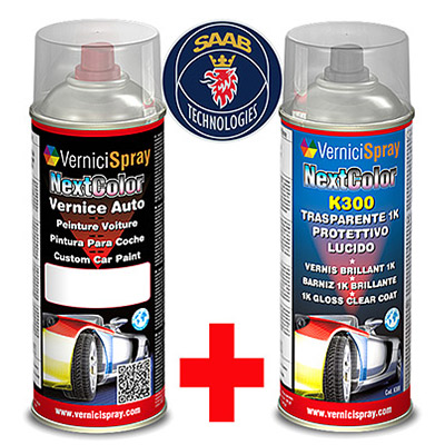 Spray cans 400 ml SAAB