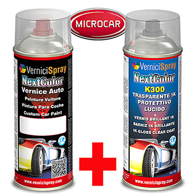 Automotive touch up kit spray MICROCAR M.GO