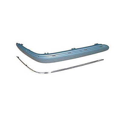 Primed Front Bumper Molding - Right side
