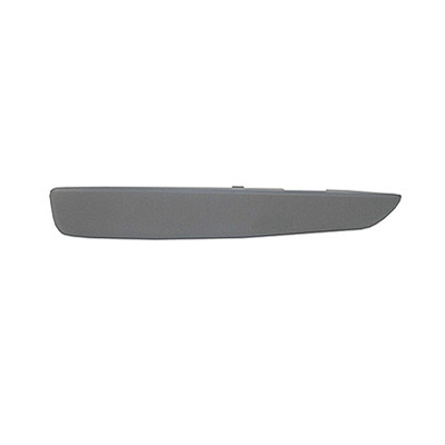 Primed Front Bumper Molding - Left side
