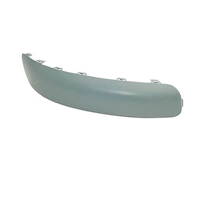 Primed Rear Bumper Molding - Left side
