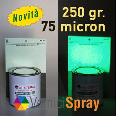 Special Paint | luminous | photoluminescent | 250 gr microns 75