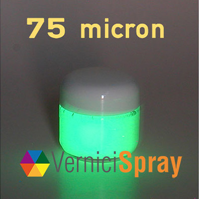 Glow in the Dark Paint with 75 microns Pigments - 50 gr