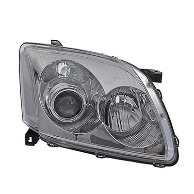 Front Headlight - H7+H1 - Electric without Motor, Right side