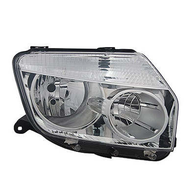 Front Headlight - H7+H1 - Electric without Motor, Right side
