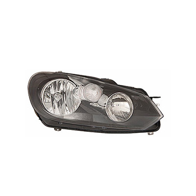 Front Headlight Right side - H7+H15 - Electric with Motor