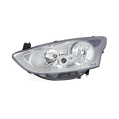 Front Headlight Left side - H7+H15 - Electric with Motor