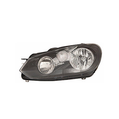 Front Headlight Left side - H7+H15 - Electric with Motor