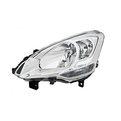 Front Headlight, H4 - Electric with Motor - Right side