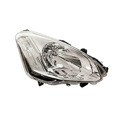 Front Headlight, H4 - Electric with Motor - Right side