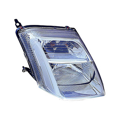 Front Headlight, H4 - Electric with Motor - Right side