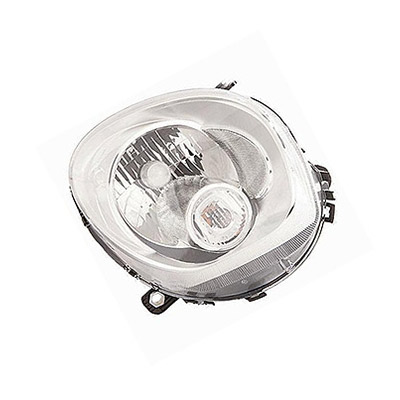 Front Headlight, H4 - Electric with Motor - Right side