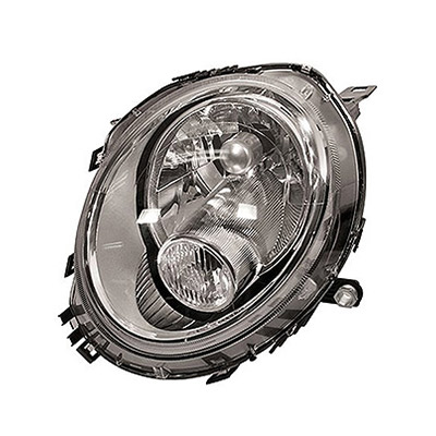 Front Headlight, H4 - Electric with Motor - Right side