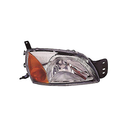 Front Headlight, H4 - Electric with Motor - Right side