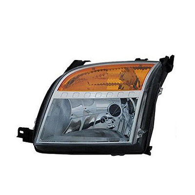 Front Headlight, H4 - Electric with Motor - Right side