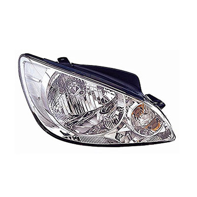 Front Headlight, H4 - Electric with Motor - Right side
