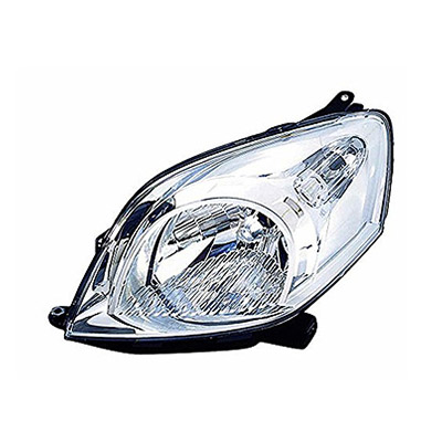Front Headlight, H4 - Electric with Motor - Right side