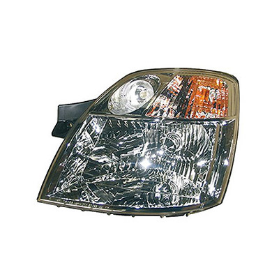 Front Headlight, H4 - Electric with Motor - Right side