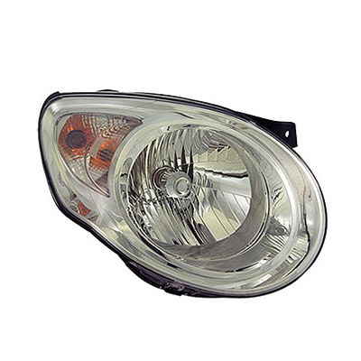 Front Headlight, H4 - Electric with Motor - Right side