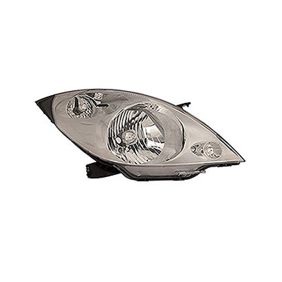 Front Headlight, H4 - Electric with Motor - Right side