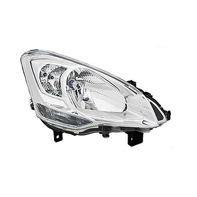 Front Headlight, H4 - Electric with Motor - Left side
