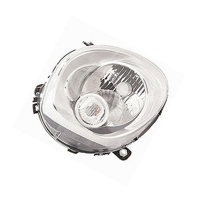 Front Headlight, H4 - Electric with Motor - Left side