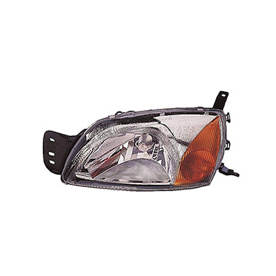 Front Headlight, H4 - Electric with Motor - Left side