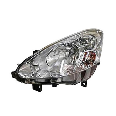 Front Headlight, H4 - Electric with Motor - Left side