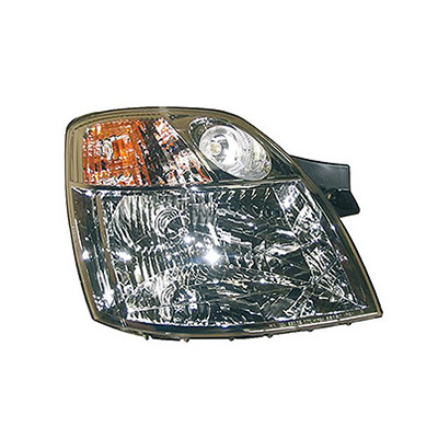 Front Headlight, H4 - Electric with Motor - Left side