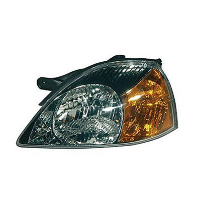 Front Headlight, H4 - Electric with Motor - Left side