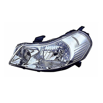 Front Headlight, H4 - Electric with Motor - Left side