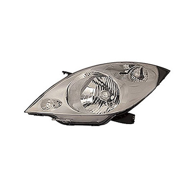 Front Headlight, H4 - Electric with Motor - Left side