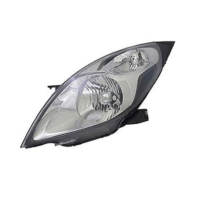 Front Headlight, H4 - Electric with Motor - Left side