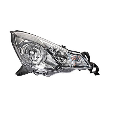 Right Front Headlight, H7+H1 - Electric with Motor