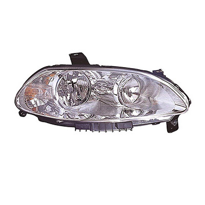 Right Front Headlight, H7+H1 - Electric with Motor