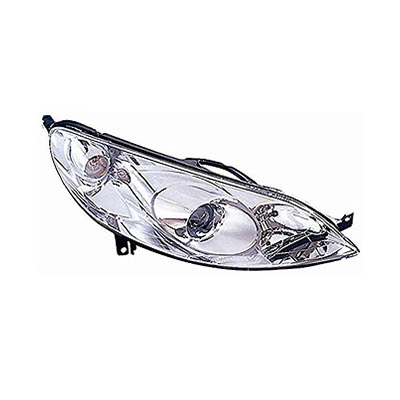 Right Front Headlight, H7+H1 - Electric with Motor
